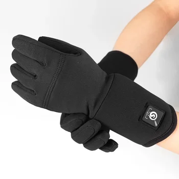 Savior Heated Waterproof Windproof Motorcycle Gloves Motorbike Riding Glove Touch Screen Gloves Warmer Covers Hand Warmer Winter 5