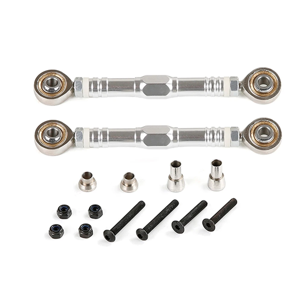 

Набор симметричных рулевых тяг для 1/5 HPI BAHA ROVAN KM BAJA 5B 5T 5SC SS Rc автомобильные игрушечные детали, серебристые