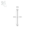 Barbell-1.2X32mm