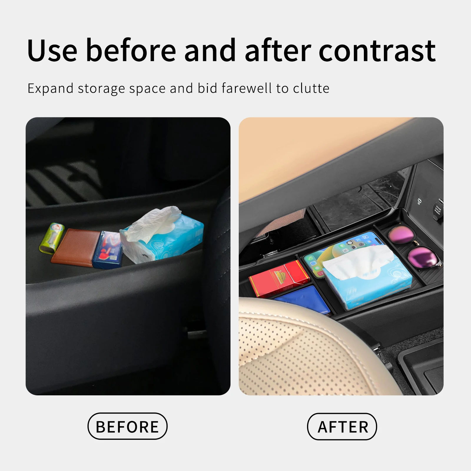 Geely Starray EM-i Centre Console Lower Storage Box view 4