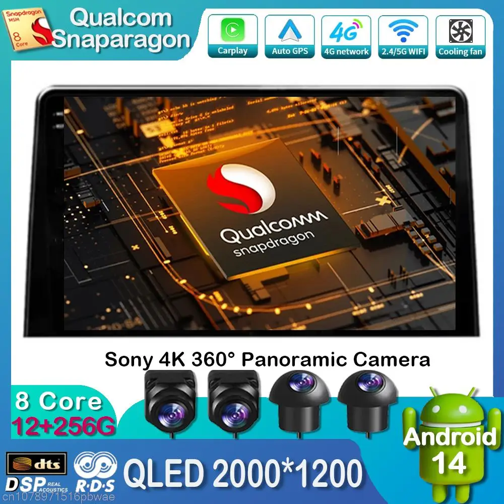 Android 14 Autoradio Per Citroen Berlingo 2019 Peugeot Partner Rifter 2020 Per Opel Combo Navigation Gps Multimedia Video Player