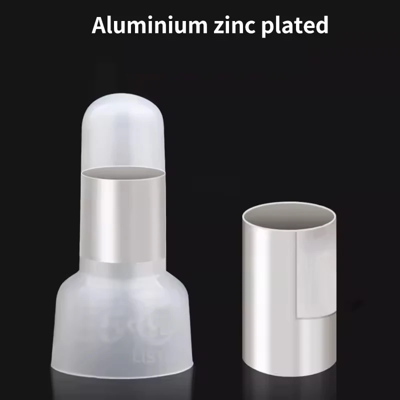 Closed End Crimp Cap 22-16 16-14 12-10 AWG Gauge Wire Connector Terminal ZiiZ 100/120Pcs
