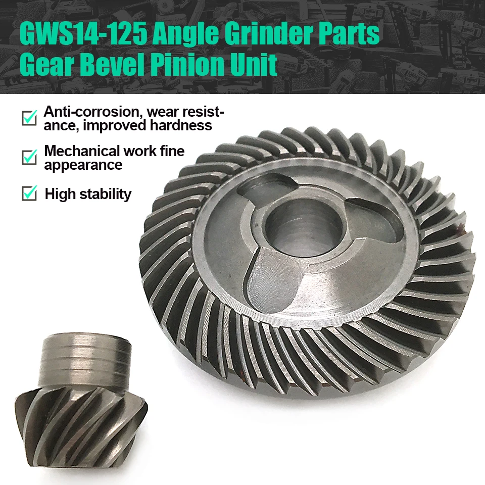 ReplaceForBoschGWS14125GWS14125GearBevelPinionUnitAngle
