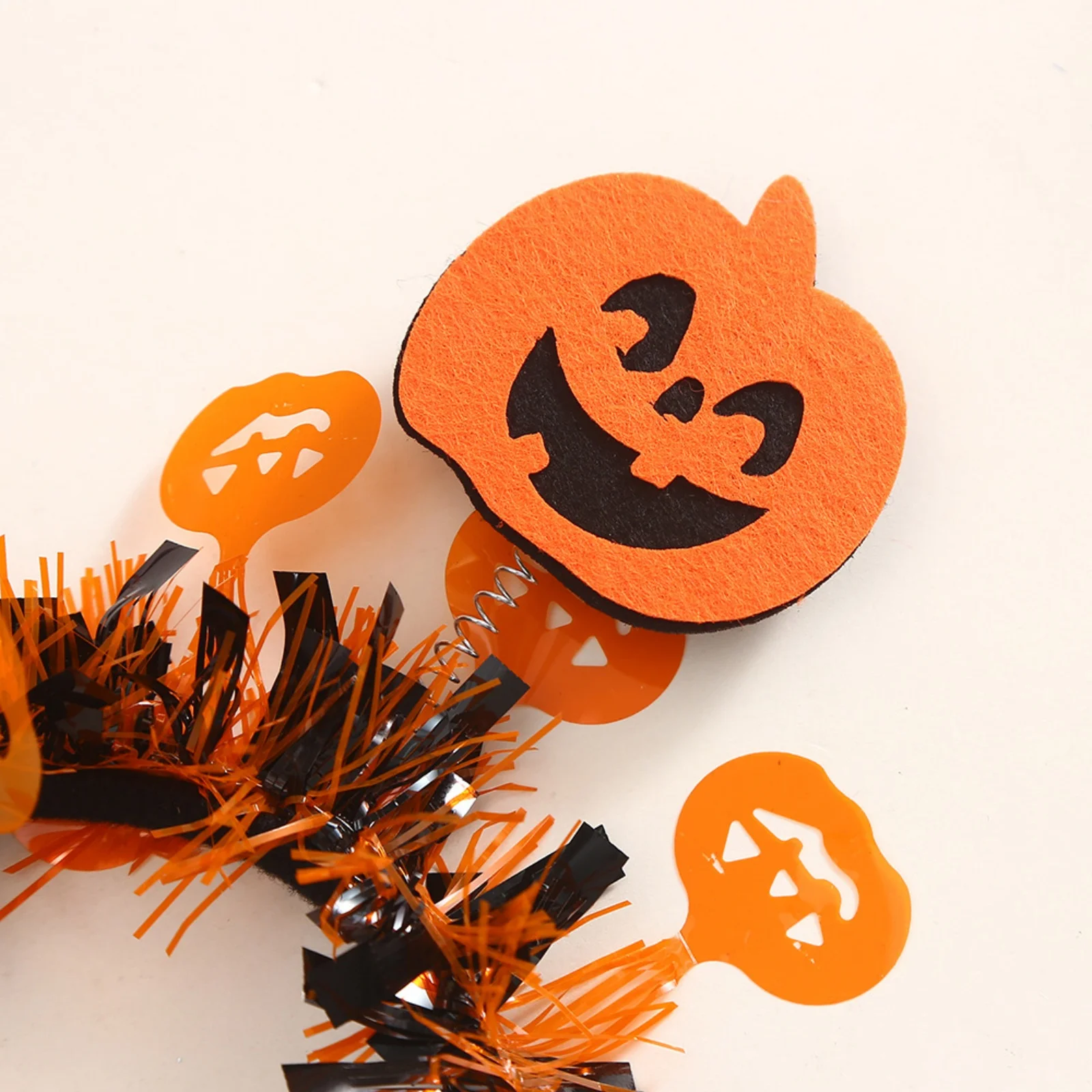 1PC Halloween Pumpkin Headband, Spooky Hair Accessory for Party, Cute Headwear for Halloween Celebration