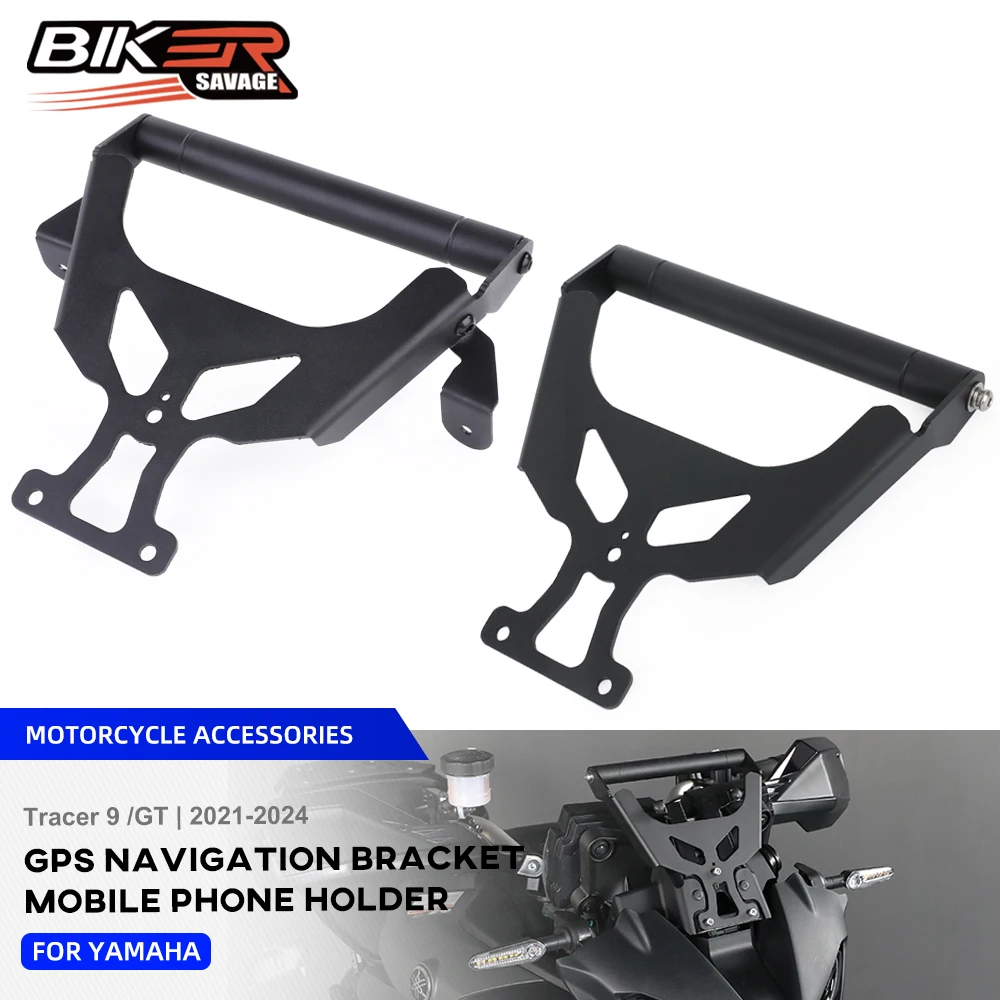 PER YAMAHA Tracer 9/GT 2021-2025 Moto Del Telefono Mobile GPS Staffa di Montaggio Barra di Estensione Supporto di Navigazione Manubrio Tracer 9  201355758