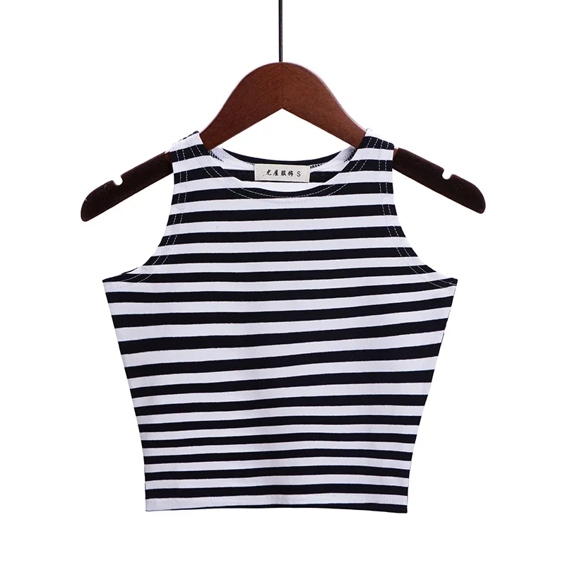 รูปสินค้า เสื้อ Crop Top เซ็กซี่ แฟชั่น ผู้หญิง หลากสี