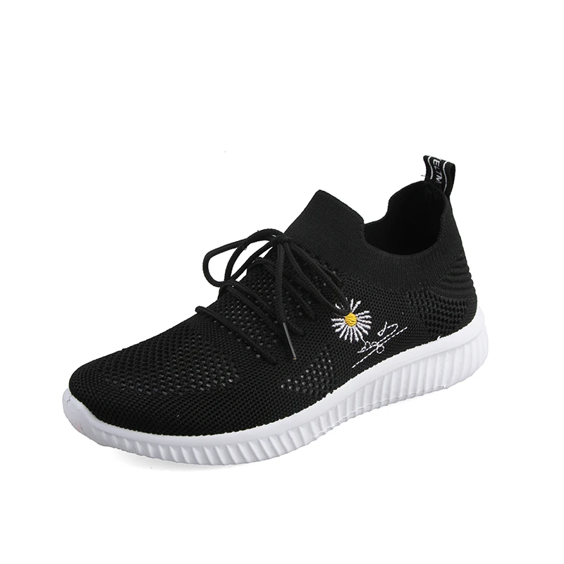 

Women's Lace-up White Mesh Breathable Shoes Women Sneakers for Zapatillas Deportivas Mujer 2022 Summer Casual Chaussures Femme