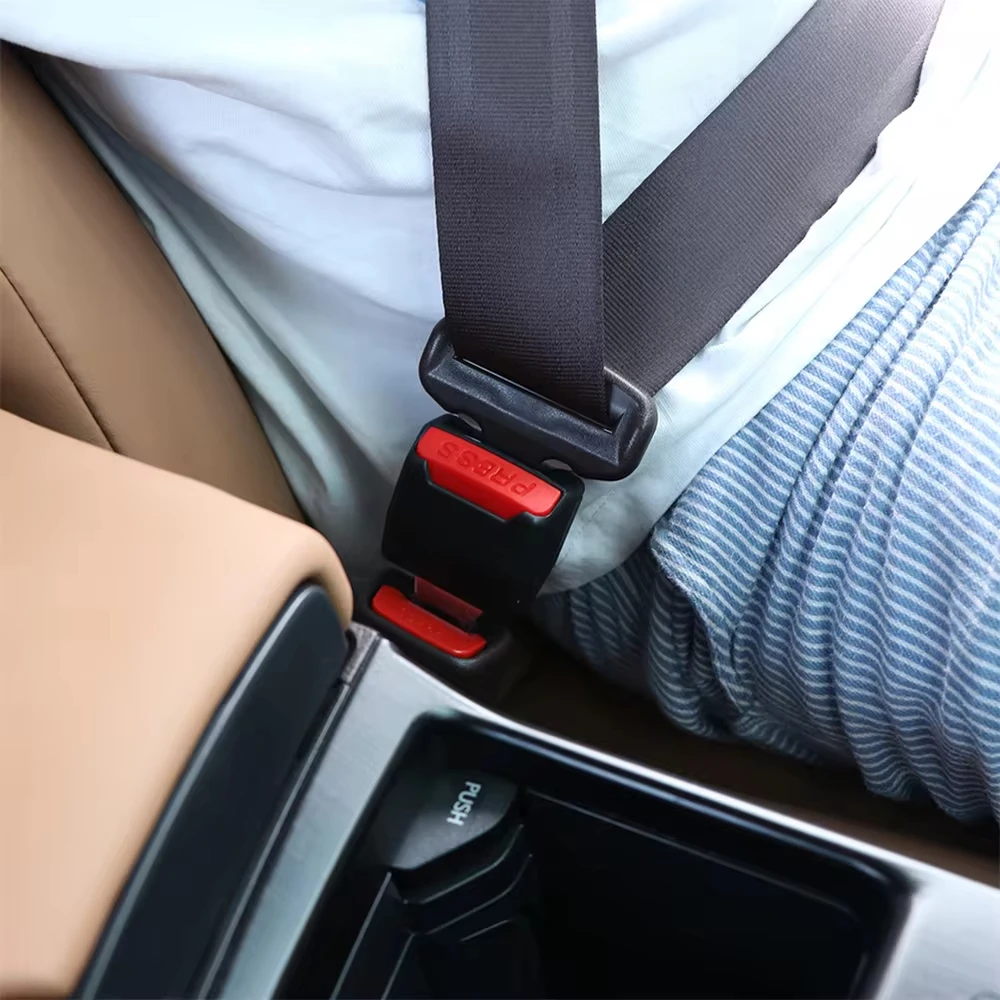 Seat Belt Extender Seat Belt Clip Seat Belt Extender Kit Seat Belt Lock Car Seat Belt Clip Extender Safety Seatbelt Lock Buckle Plug Thick Insert Socket Extender Safety Buckle