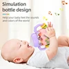 Baby Bottle Toy Education Early Education Music Rattle Can Bite Gums 3