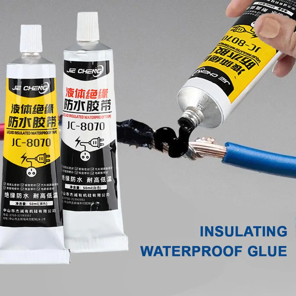 Liquid Electrical Tape Waterproof Insulating Tape Repair Paste Liquid Glue Rubber Wire Cable Sealant Fix Insulation Electrical electrical tape,waterproof sealant