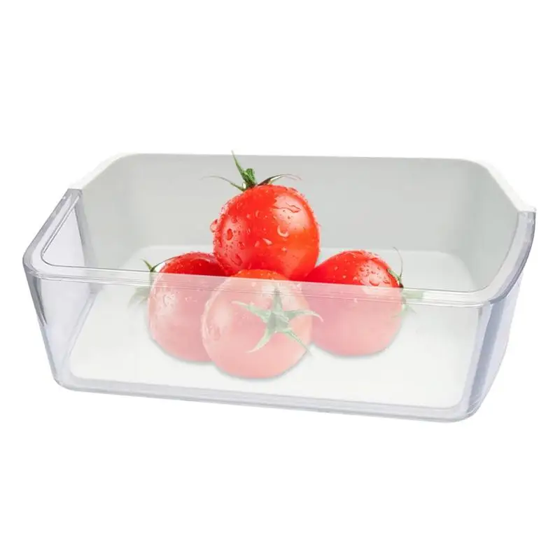

Refrigerator Door Bin Basket Freezer Side Shelf Rack Parts Fridge Side Shelf Replacement Part For Most Refrigerator Makes