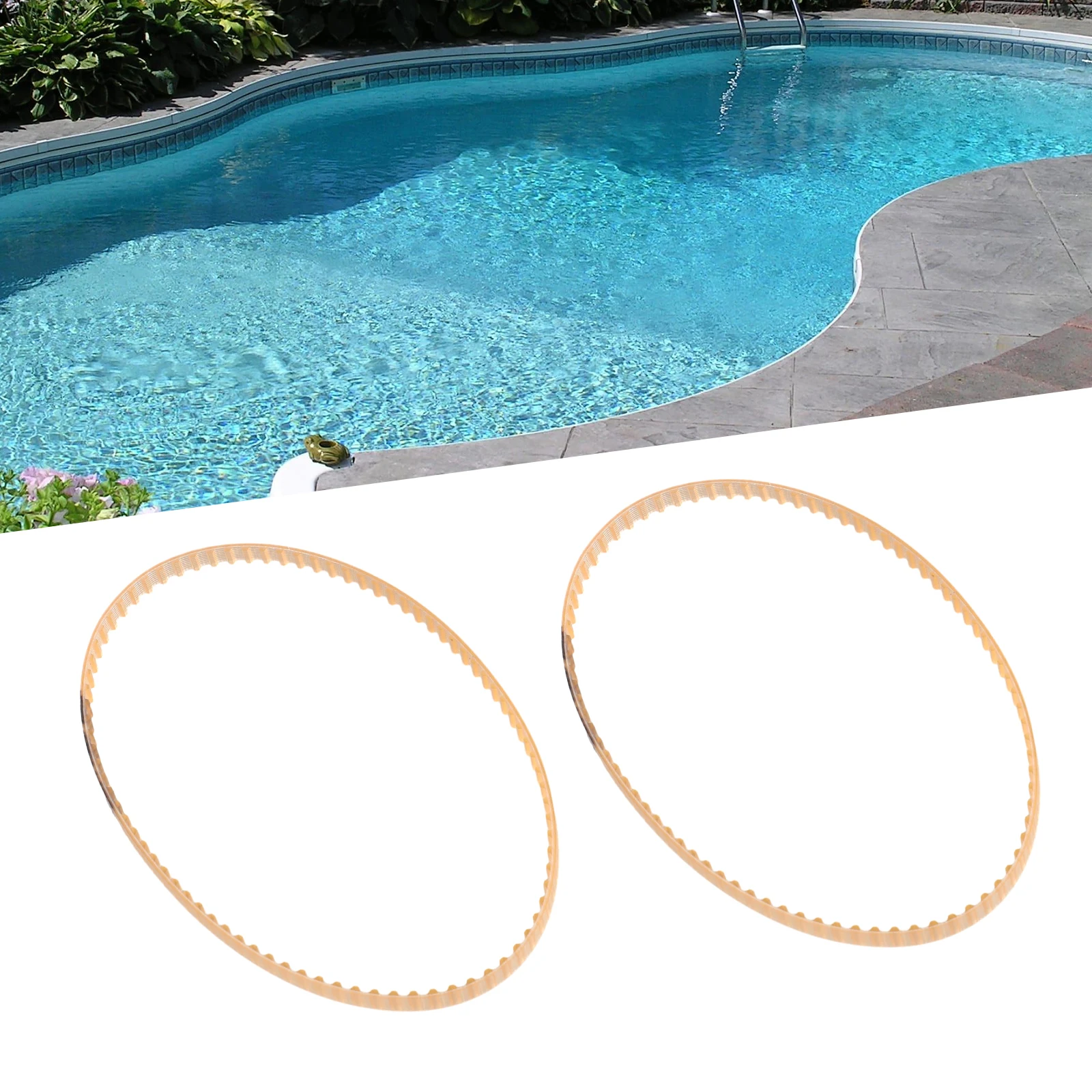 

Pool Cleaner Drive Belt Replacement 2 Pieces Compatible with Products 3302 A3302PK Keep Your Pool in Perfect Condition