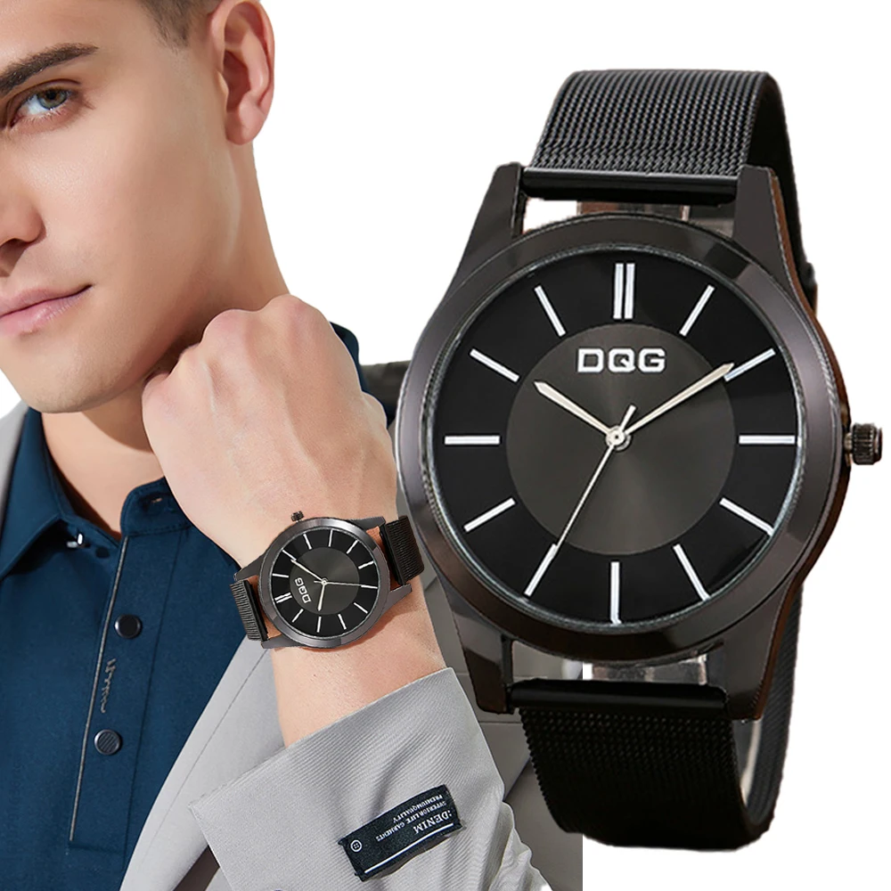 Men 2023 Fashion Brand Watches Casual Simplicity Retro Quartz Watch Mesh alloy strap Male Clock Dress Wristwatches fashion high quality simplicity women retro genuine leather belts vintage goldenl buckle elegant straps jeans waistband 55001