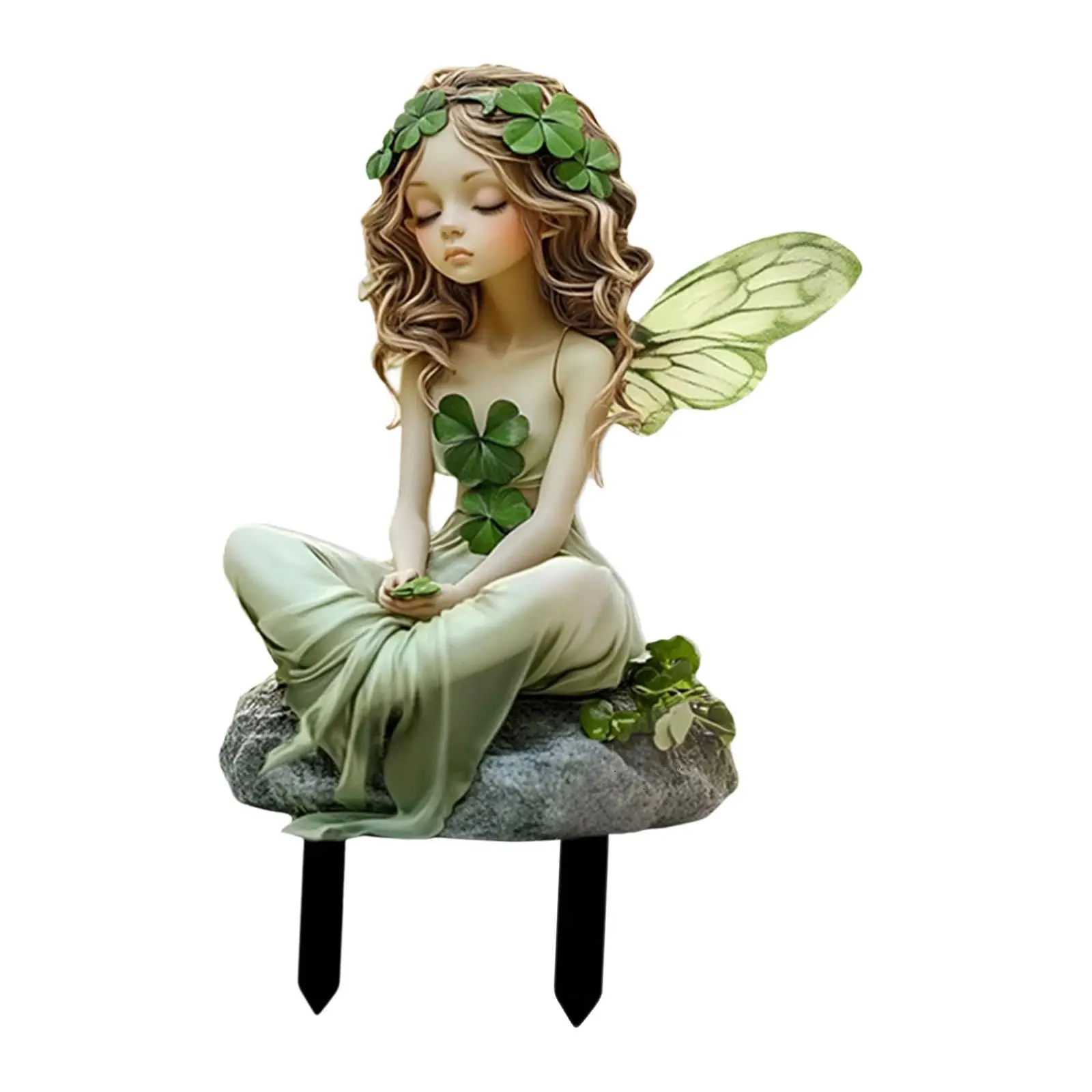 Butterfly Fairy Garden Stake Decor 2D Fairy Stake for Lawn Pot Plants Garden