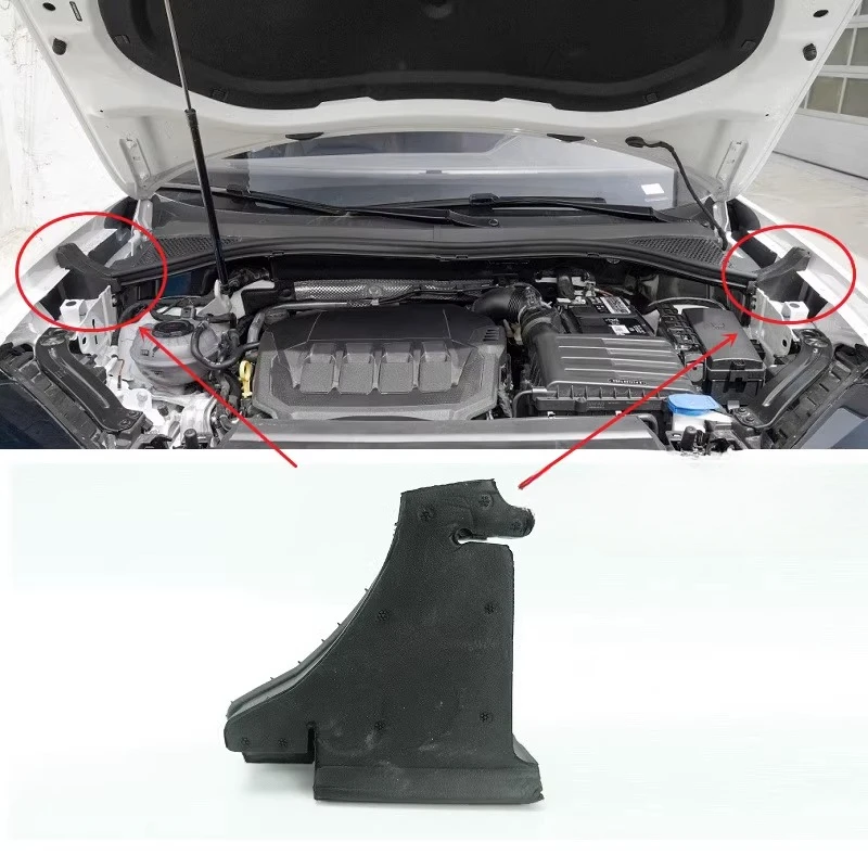 

For Volkswagen TAYRON T-ROC Engine Sponge Leaf Plate Buffer Block 1pcs