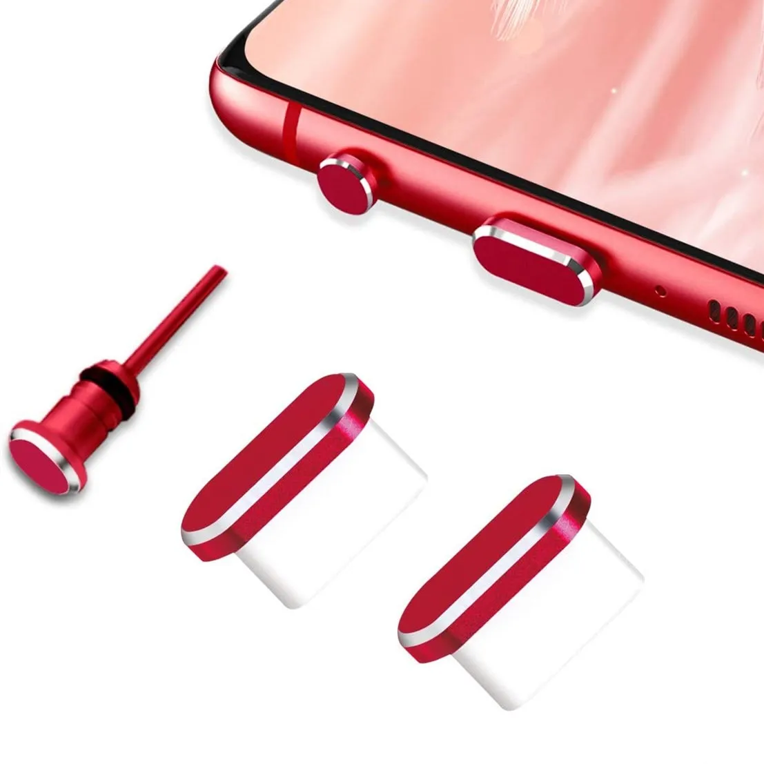 Coperchietto (spina) antipolvere per smartphone (Coperchio per TYPE C & JACK 3.5mm) 8 Coperchietto (spina) antipolvere per smartphone (Coperchio per TYPE C & JACK 3.5mm) - immagine 4