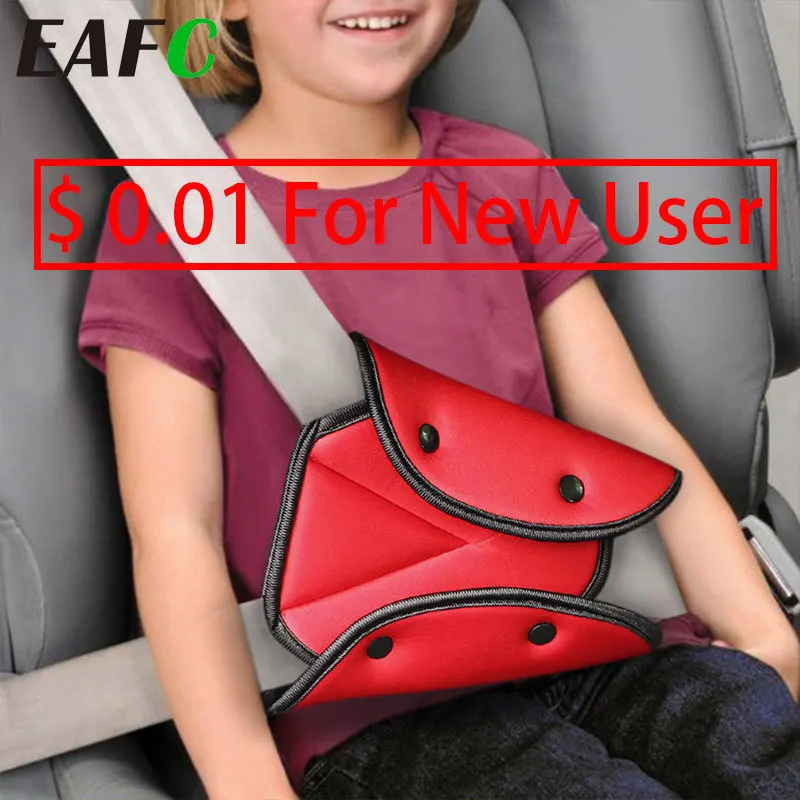 UniversalCarSafeSeatBeltCoverSoftAdjustableTriangleSafetySeat