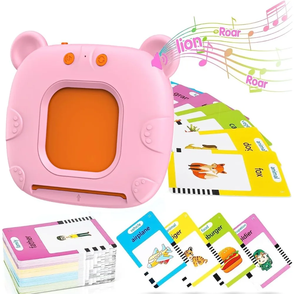 Toddler Toys for Boys Girls Autism Sensory Toys Learning Montessori Speech Therapy 224 Sight Words Talking Flash Cards