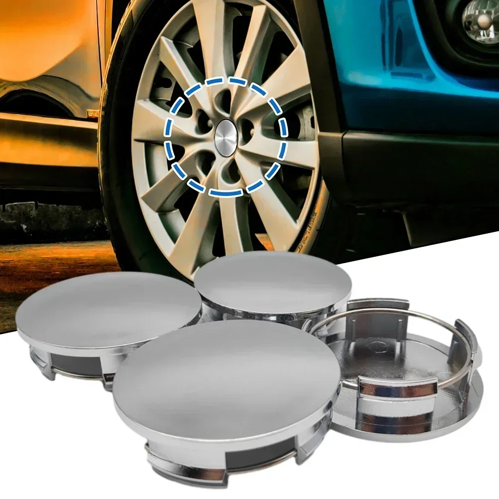 Center Hub Cap Wheel Hubs Cap 4pcs 57MM ABS Plastic Auto Parts Car Decoration For Mazda Car