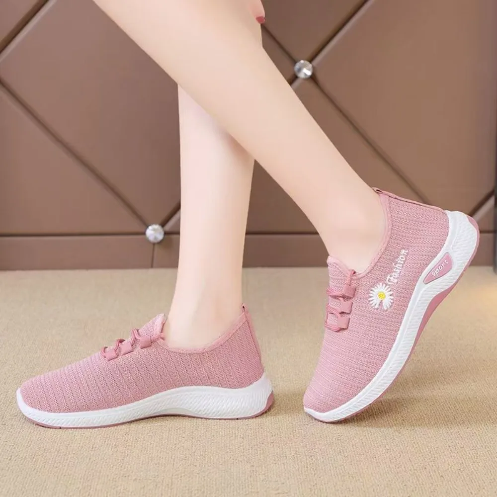 2025 Women's Casual Flat Shoes with Trendy Mesh Air mesh Design and Lightweight Coconut Sole Sneakers womens shoes  shoes 4