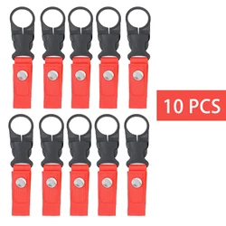 Multifunctional Nylon Water Bottle Holder with Carabiner Clip (RED - 10PCS)