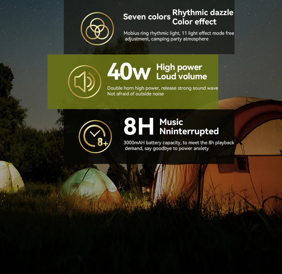 Sanag M40S PRO Wireless Bluetooth Speaker description image 4