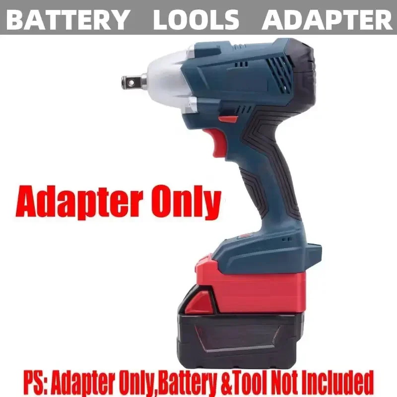 

Adapter for Milwaukee M18 Li-ion Battery Convert to for 18V Bosch Tool Converter