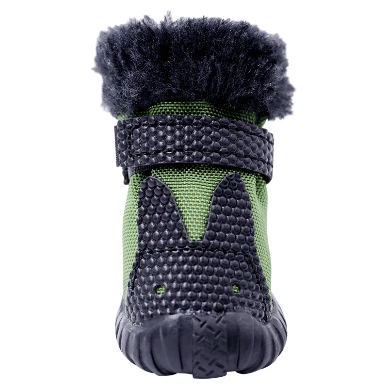 

Pet Dog Small Dog Teddy Bichon Chenery Thickened Cotton Shoes Autumn And Winter New Warm Four Large Cotton Shoes Customizable