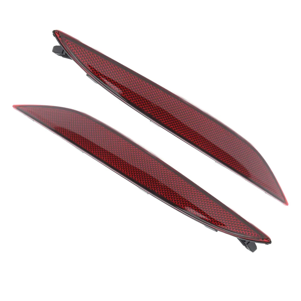 Catarifrangente Posteriore Rosso Per Paraurti Auto - Pannello Riflettente Laterale Destro Compatibile Con Tesla Model X 2018-2023 - Sostituzione OEM 6007706, Materiale PMMA/ABS
