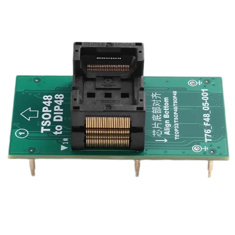 Xgecu TSOP32/TSOP40/TSOP48-DIP48 ZIF ���� ��Ʈ �����(T76_F48_05-001)�� ����� T76 ���α׷���