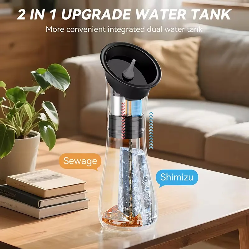 Electric Wax Removal System Water Powered Ear Cleaning Tool With Irrigation Flusher 3 Pressure Settings Safe & Effective_voghion.com