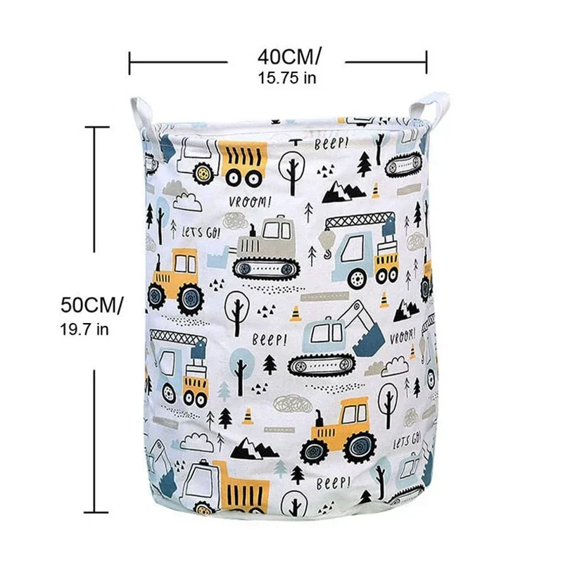 Storage Basket Foldable Fabric Laundry Basket Toy Storage Bucket Clothes Shoes Dirty Clothes Household Container