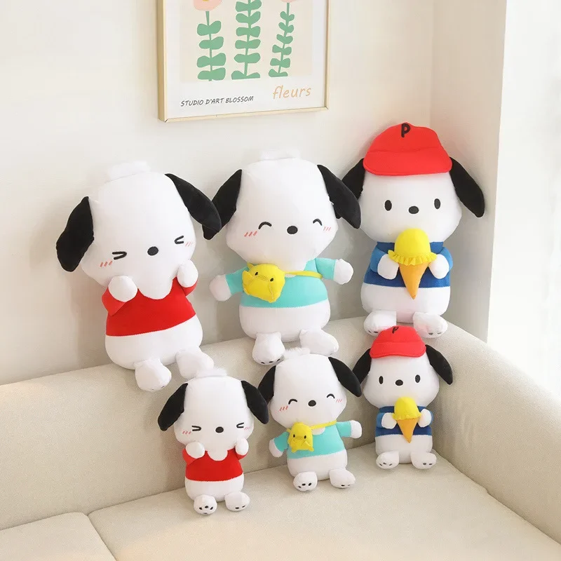 

Креативная плюшевая Милая Аниме Кукла Sanrio с сердечком для девочки почточко сопровождает периферийного ребенка лечебные подарки для детей на день рождения
