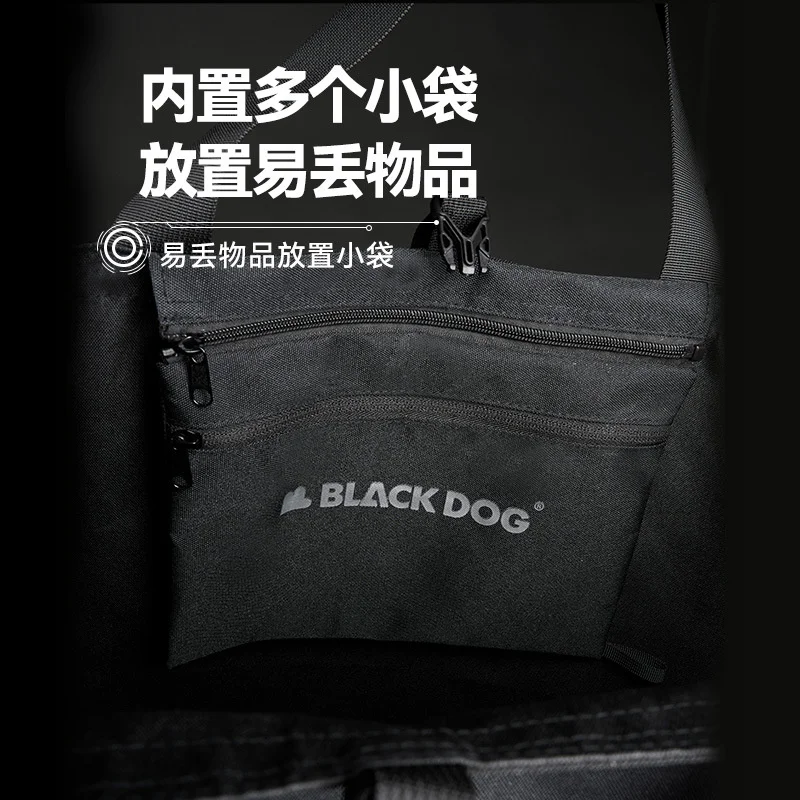 Naturehike&Blackdog Multifunctional Shopping Bag Large Capacity Folding Durable Commuting Bag Outdoor Carrying Canvas