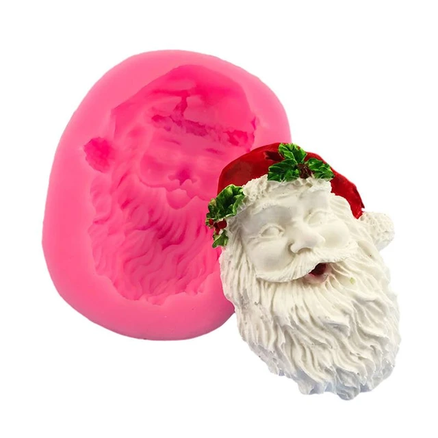 Celebrate It Santa's Head Silicone Candy Mold - 1 Each