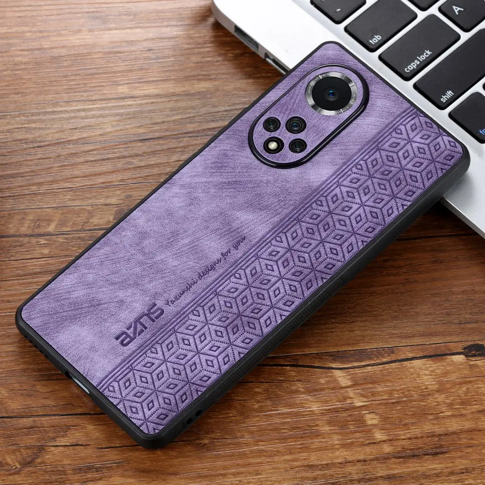 Embossing Leather Skin Retro Shockproof Case