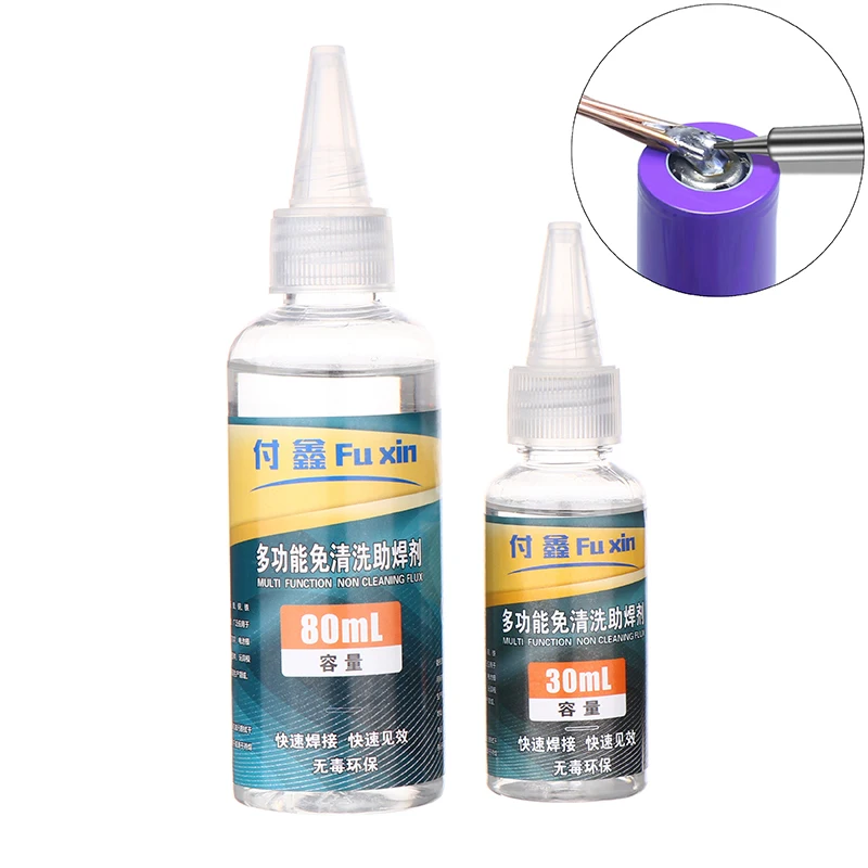 30/80ml Superior Solder Flux, Stainless Steel & Battery Restoration Flux, DIY Home Repair Welding Flux Tools