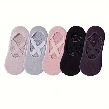 1/2/3/4/5 double major anti-slip yoga socks fitness exercise professional anti-slip women's yoga socks aerial pilates