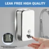 850ML/1050ML Soap Dispenser Stainless steel Wall Mount Bathroom Liquid Soap Detergent Shower Gel Storage Bottle Toilet Kitchen 6