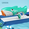 Summer Children Water Gun Automatic Large Capacity Electric Toy Cartoon Shark Outdoor Beach Pool Fight Party Water Toy for kid 5