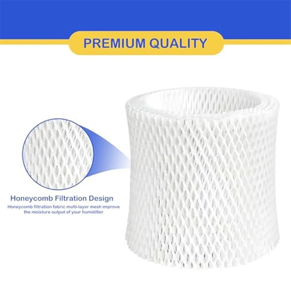 Humidifier Wicking Replacement Filter for Canopy Bedside Humidifier,Wood Pulp Paper Filter,Humidifier Filters 4pcs