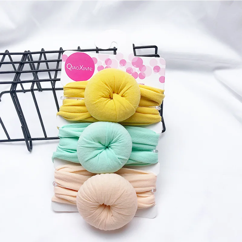 3Pcs/Lot Cable Knit Baby Headbands For Children Elastic Baby Girl Turban Kids Hair Bands Newborn Headwrap Baby Hair Accessories