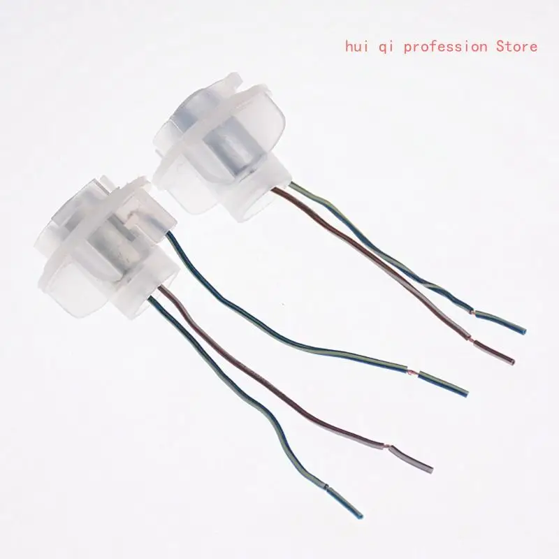 

1156 1157 LED Holders Wire Harness Heat Proof Socket Adapter Headlight Connector