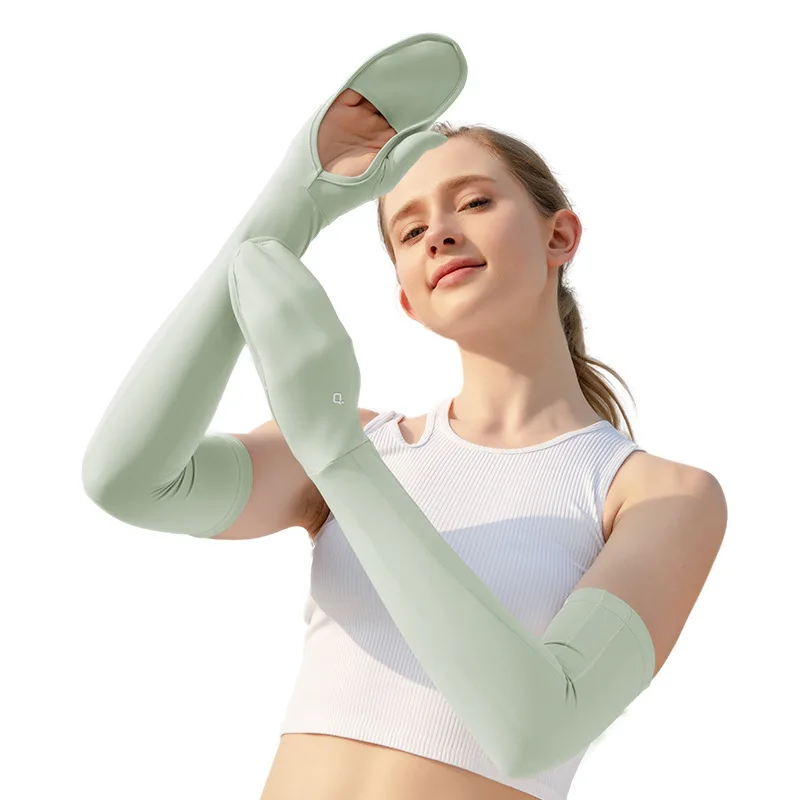 

BLINZEFIA UPF50+ Sun-proof Oversleeves Cool Summer Fashion Anti-ultraviolet Long Gloves Arm Warmers BZ8101