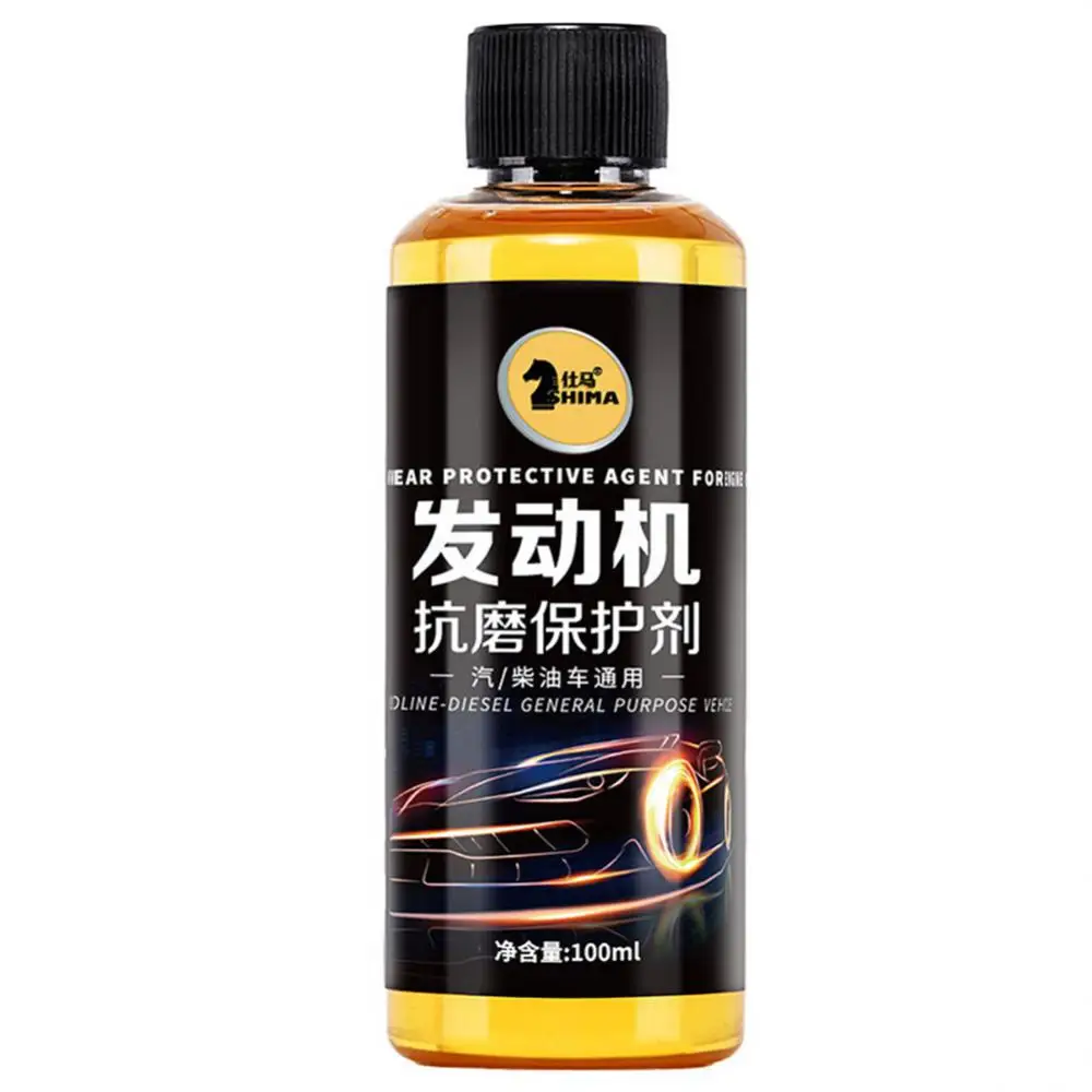 Engine Repair Additive 100ml Engine Anti-wear Repair Agent Fuel Efficient Engine Internal Cleaning Agent Remove Sludge Lubricant