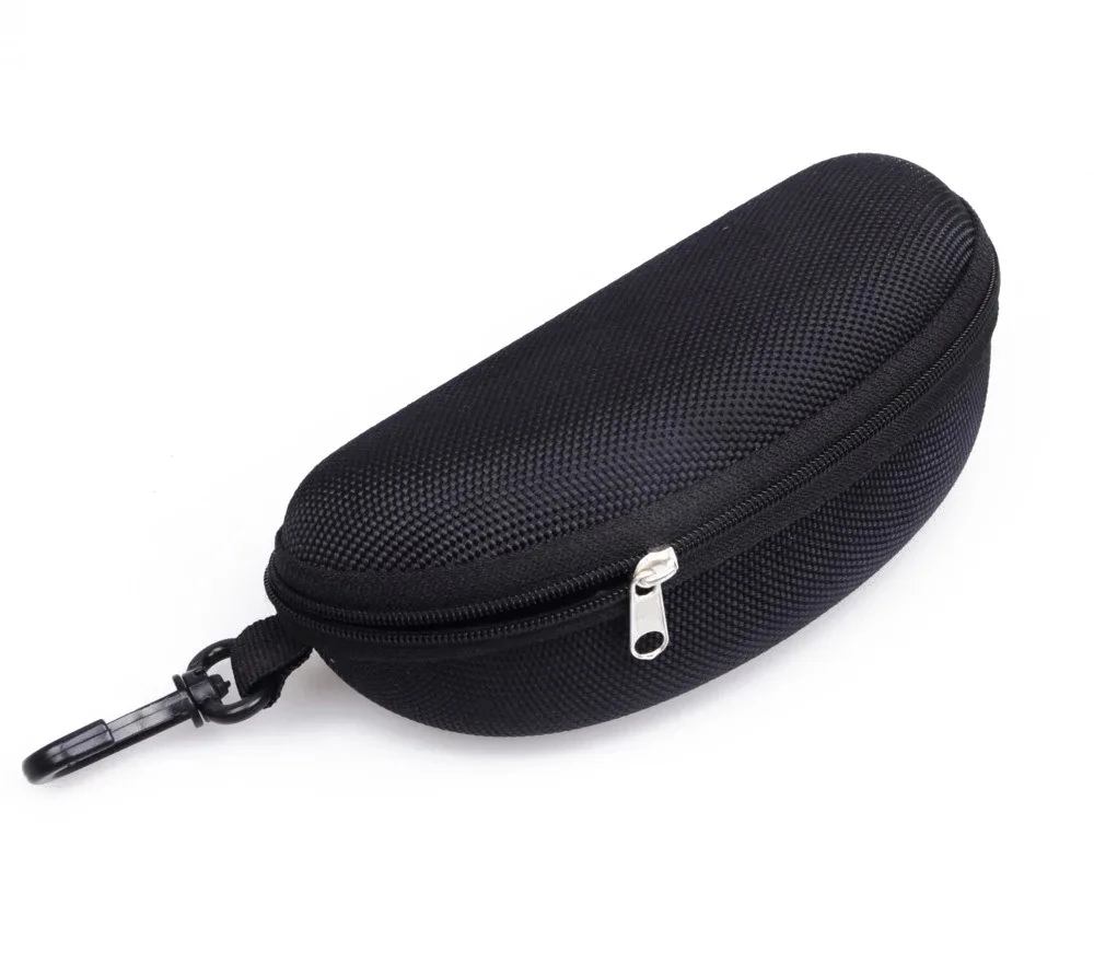 Universal Portable Glasses Storage Case with Zipper and Hook – Stylish, Durable Eyewear Protector