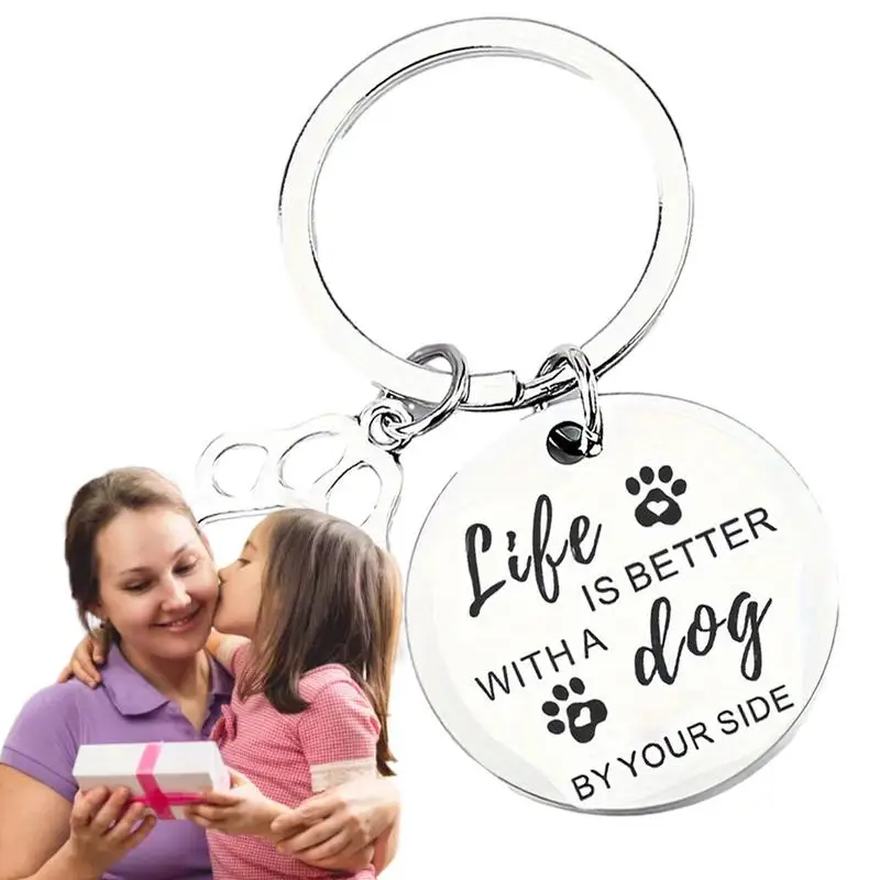 

Funny Pet Owners Keychain Dog Mom Puppy Mom Keyring Puppy Mom Keyring Veterinarian Keychain For Women Birthday Mother's Day