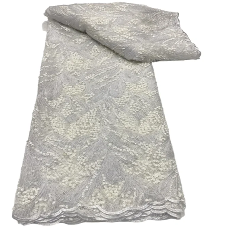 

Новейшая зеленая африканская кружевная ткань с блестками, французские сетчатые кружева высокого качества 2022, белая нигерийская кружевная ткань для вечеривечерние