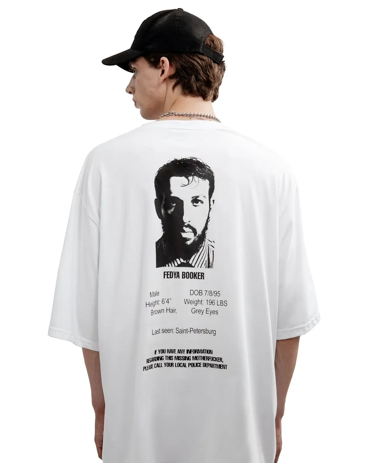 Hip Hop Streetwear Men Tshirt Oversized Short Sleeve GDE PAPA Graphic Print Y2k Tops Tee Harajuku Goth Aesthetic Clothing Cotton