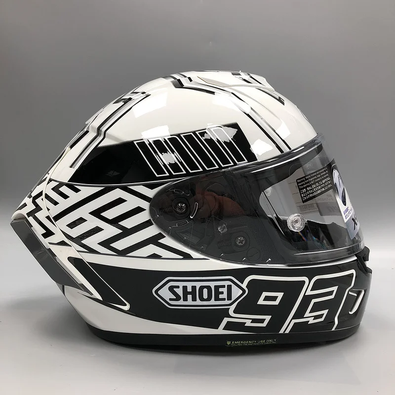 

X-Spirit III X14 Marquez 4 Kask Helmet X-Fourteen Full Face Motorcycle Helmet White Ant Riding Motocross Racing Motobike Helmet